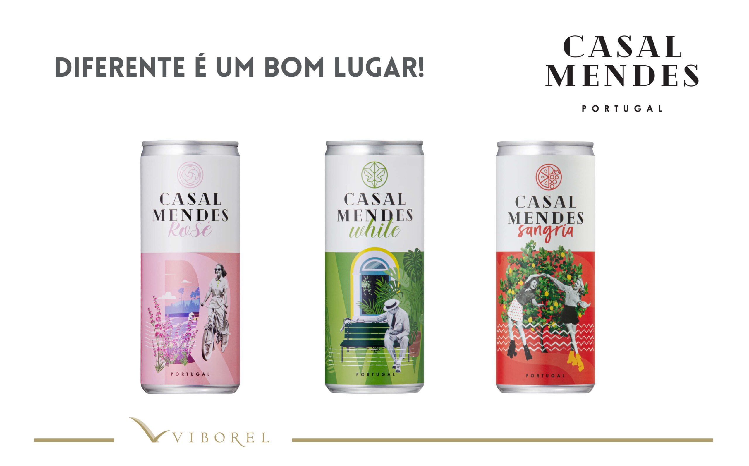 Casal Mendes Lança gama de vinhos e sangria em Lata!