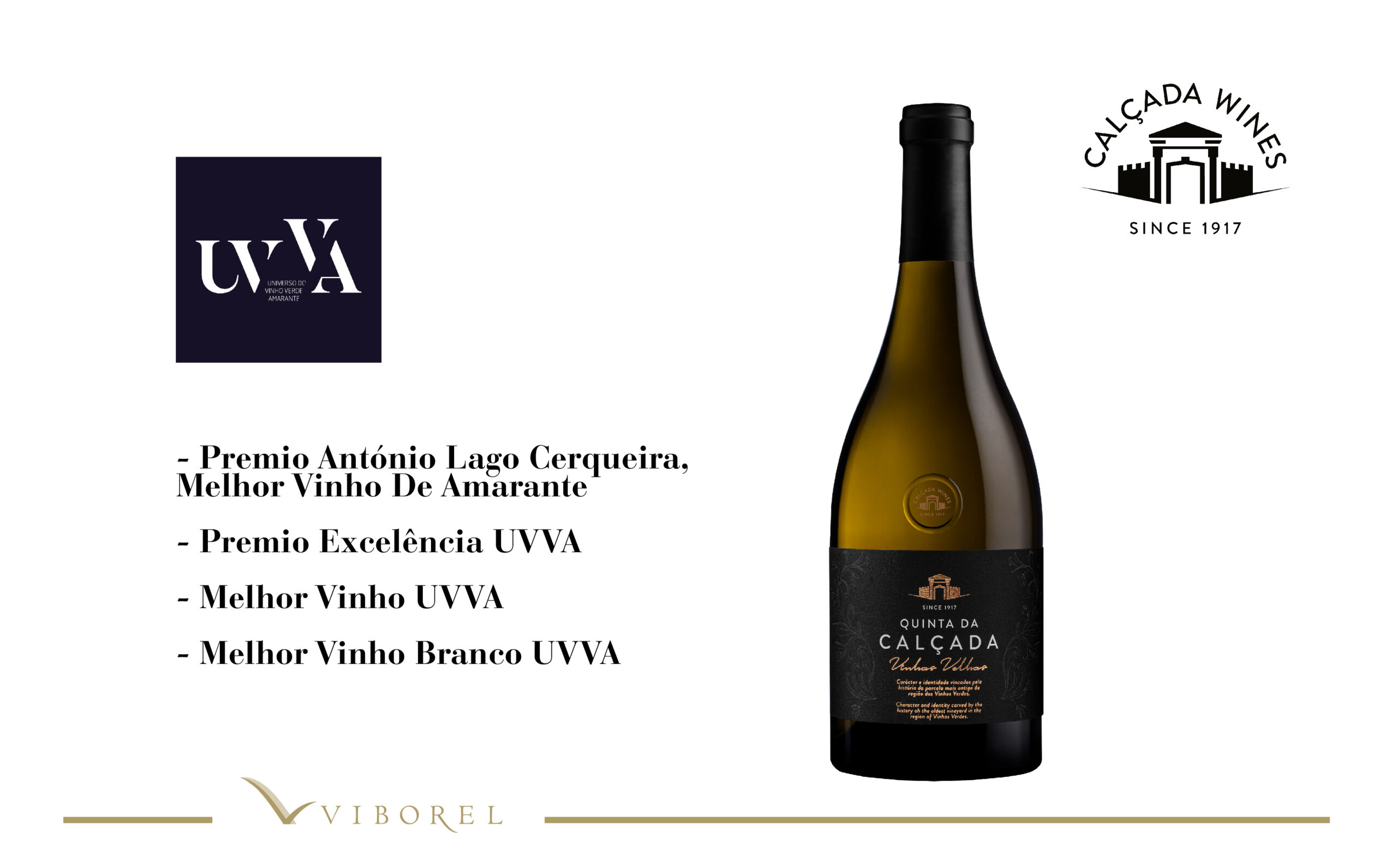 Quinta da Calçada Vinhas Velhas destaca-se nos Prémios UVVA.