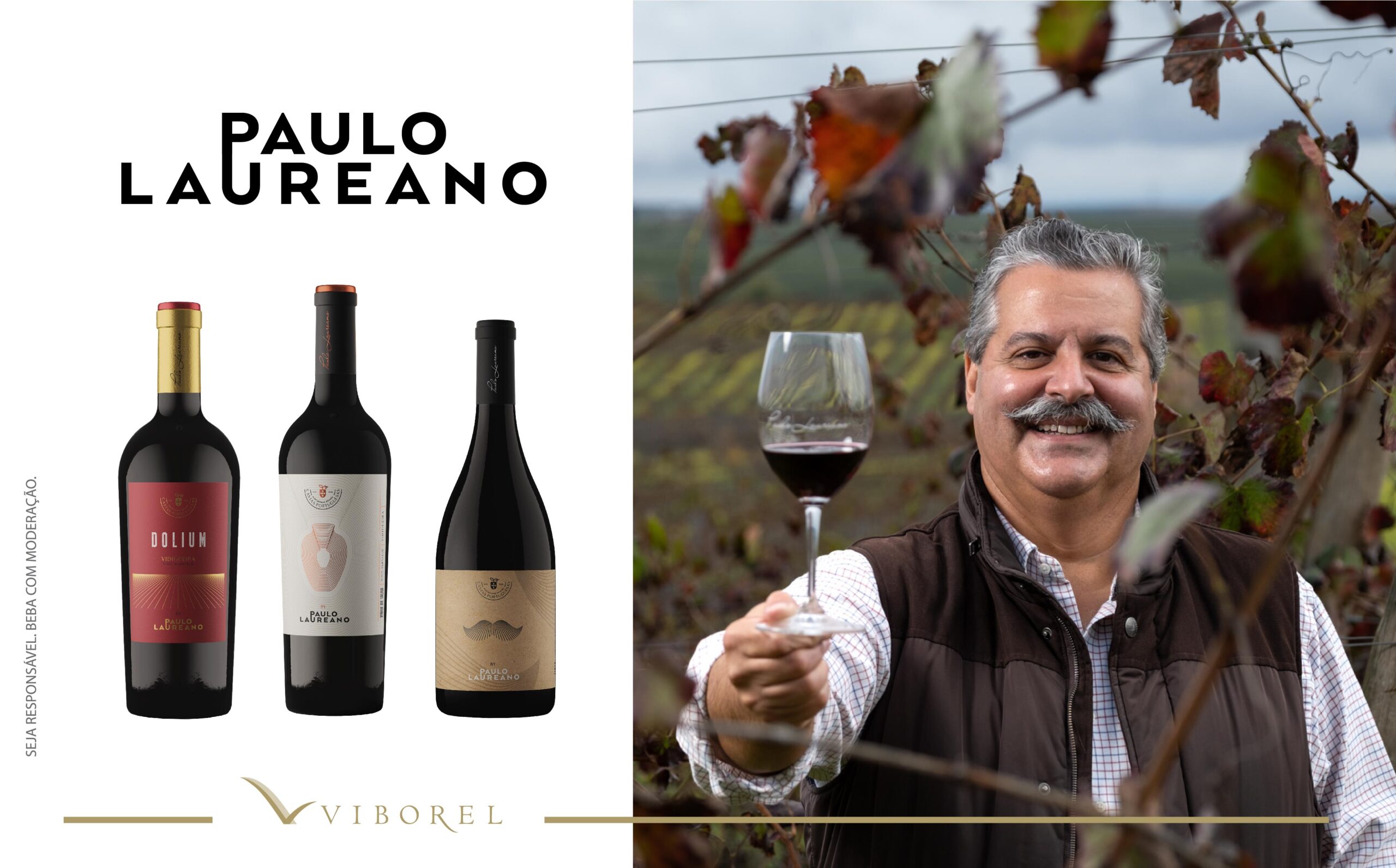 Viborel inicia distribuição exclusiva de Vinhos Paulo Laureano