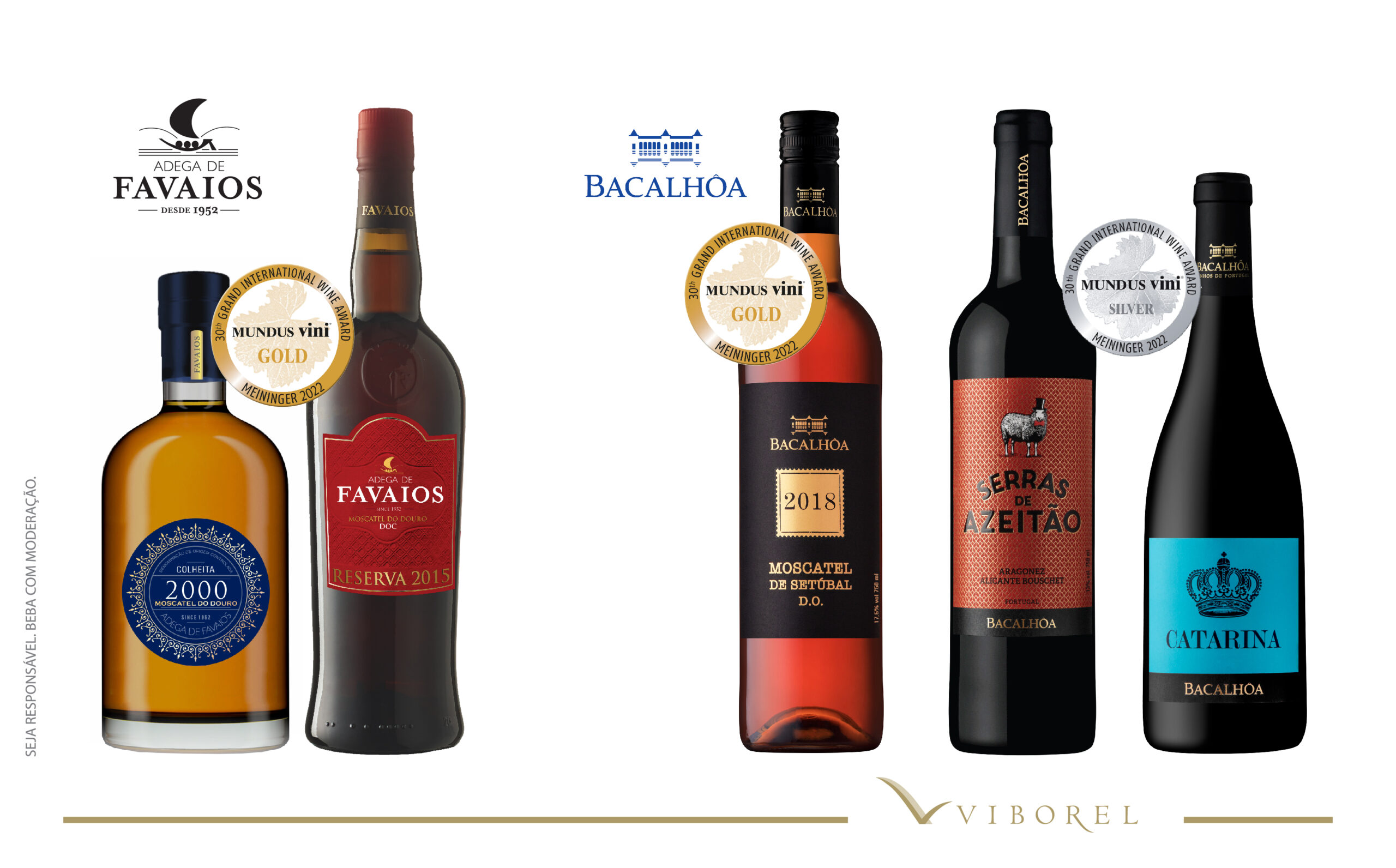 Adega de Favaios e Bacalhôa no Concurso Mundus Vini