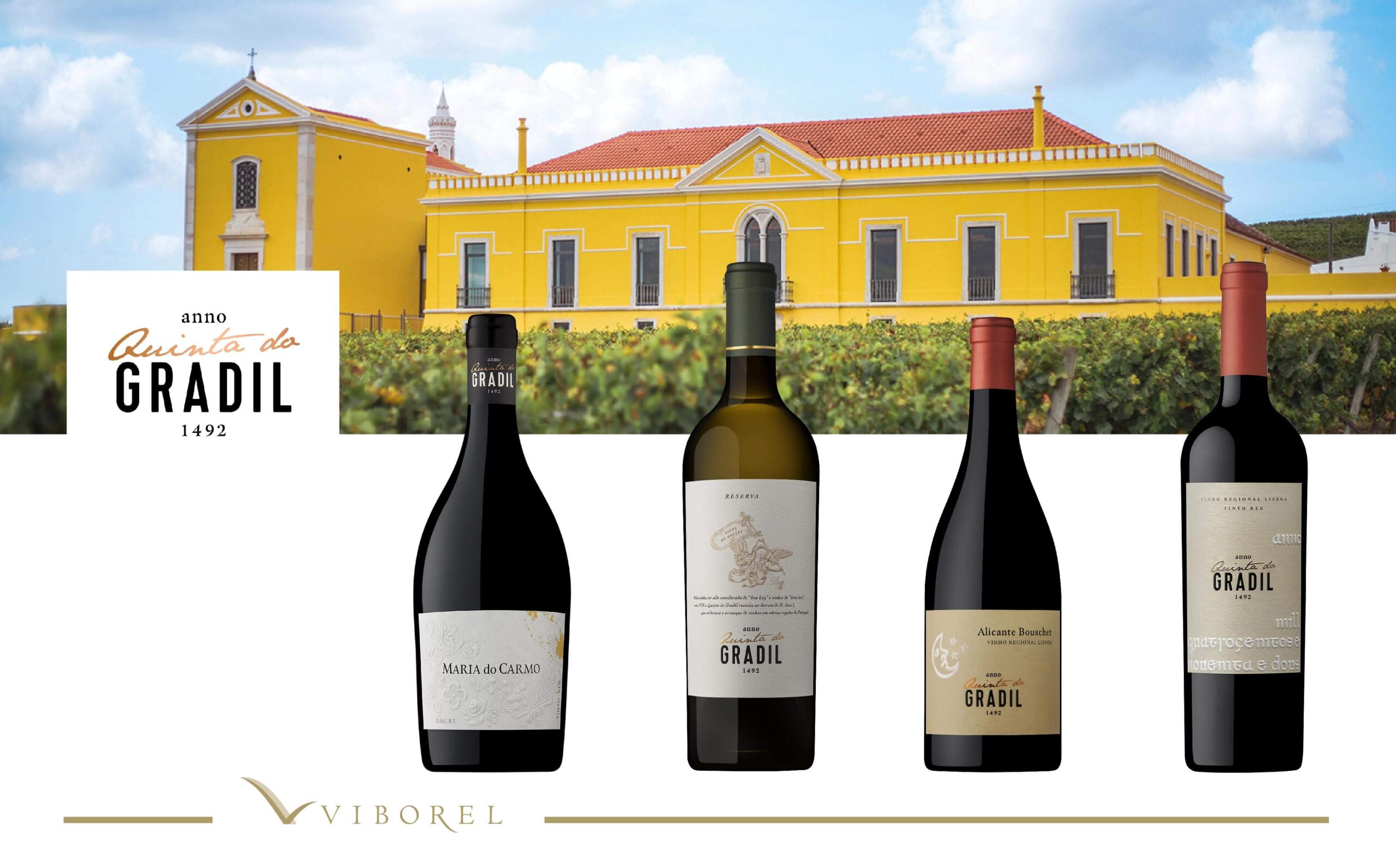 Viborel inicia distribuição exclusiva dos Vinhos da Quinta do Gradil