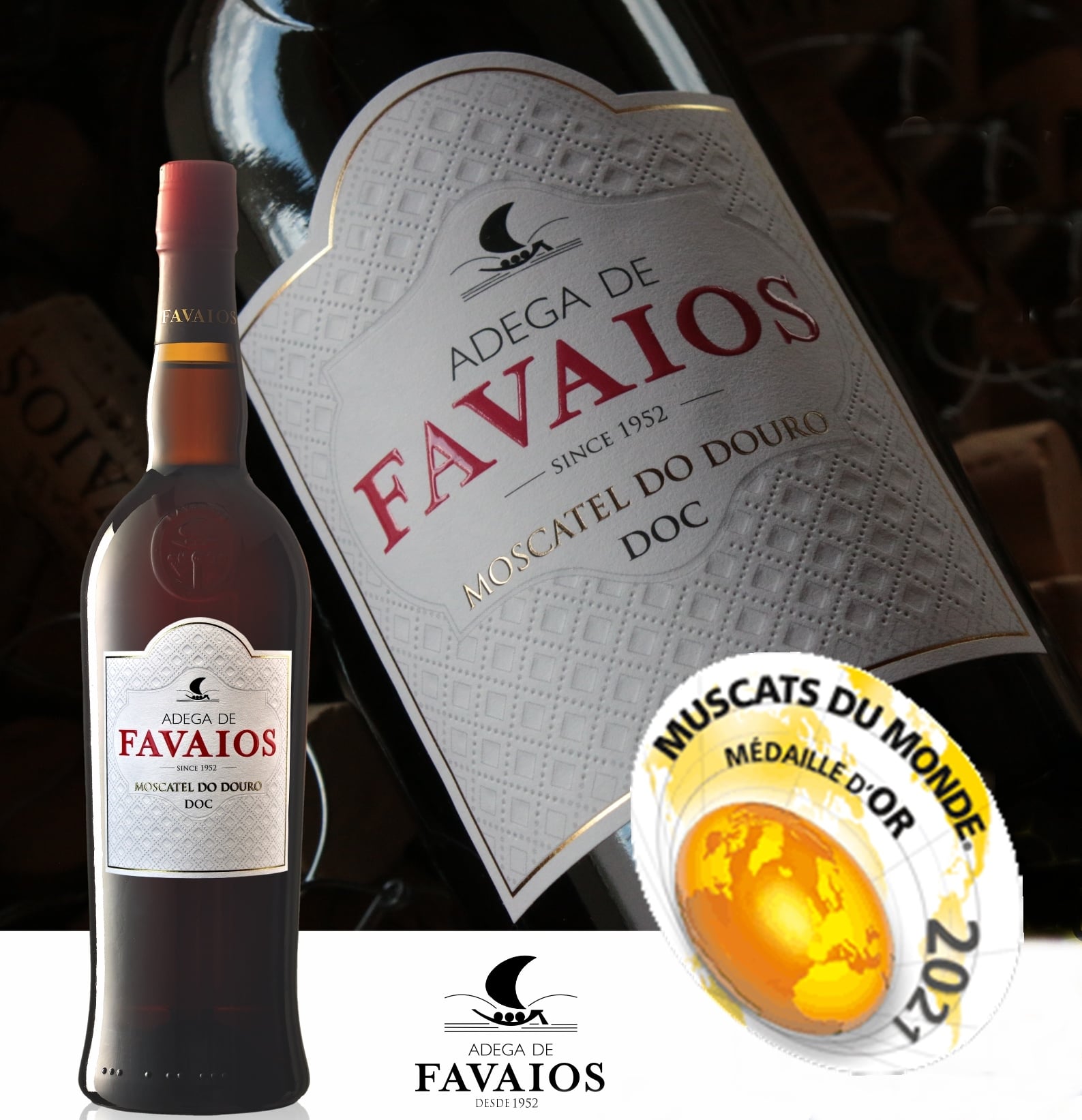 Moscatel Clássico recebe Medalha de Ouro no Concurs Muscats du Monde